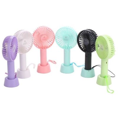 Portable Water Spray Fan , Handheld Misting Fan With Water Meter Spray