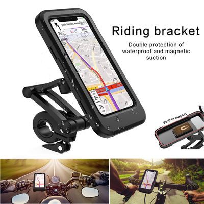 360 Rotation Waterproof Bike Phone Holder Case Handlebar Mobile Phone Stand Holder